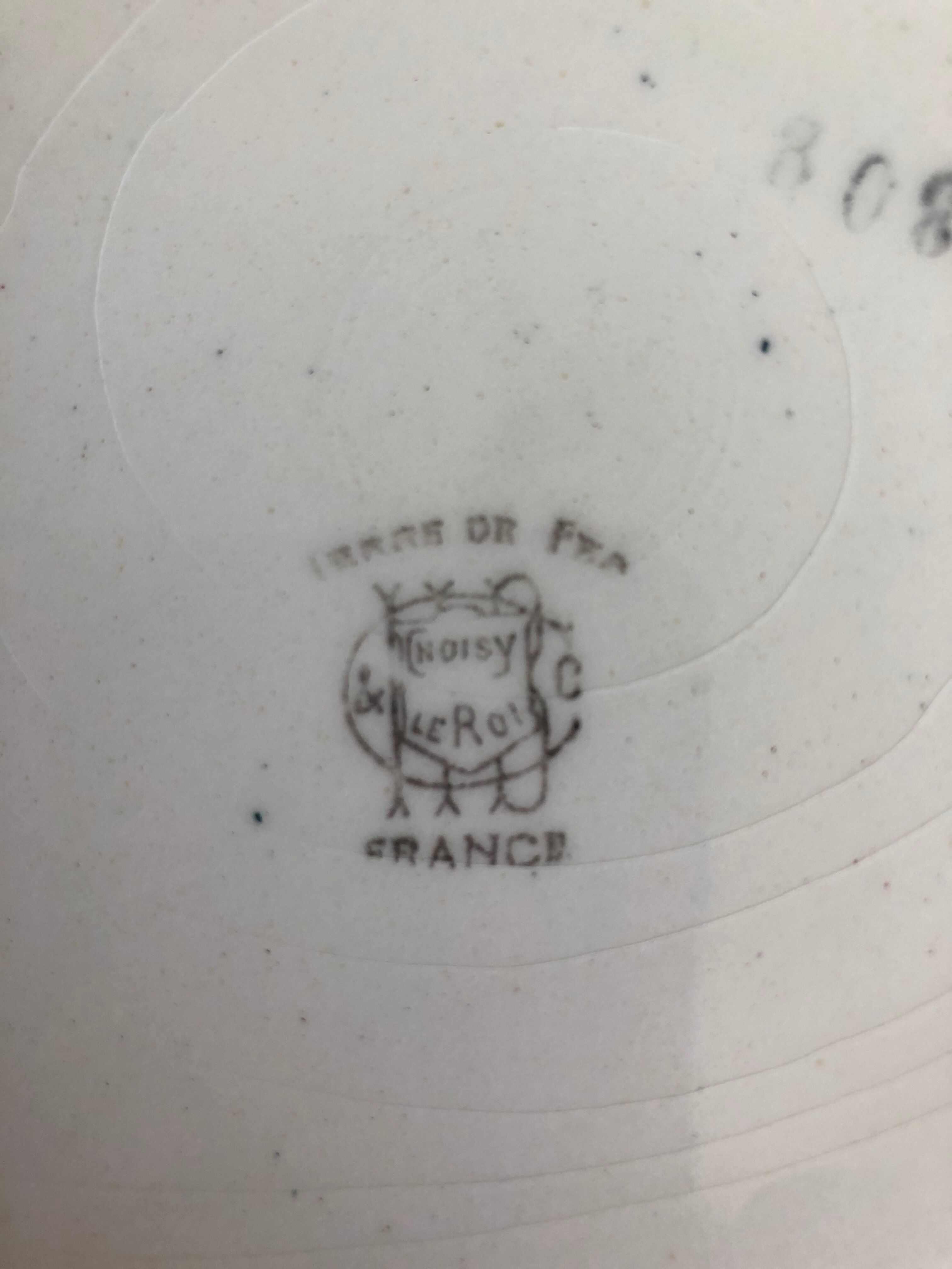 Ancient plates Choisy the King