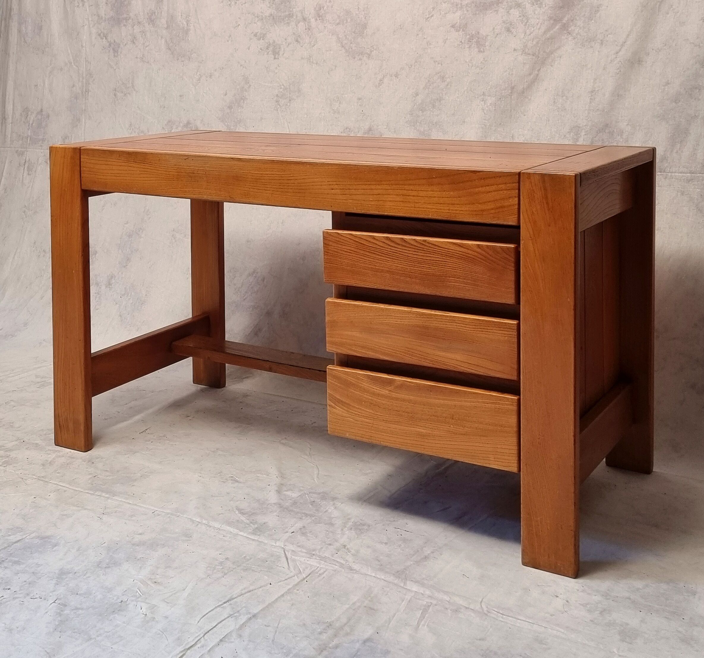 Brutalist desk Maison Regain - ca 1960