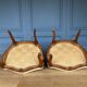 SUITE 4 ARMCHAIRS FRENCH PARIS LOUIS XV ERA STAMP FALCONET