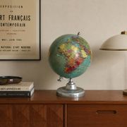 Vintage terrestrial globe 1961 world map Taride Paris - 36 cm