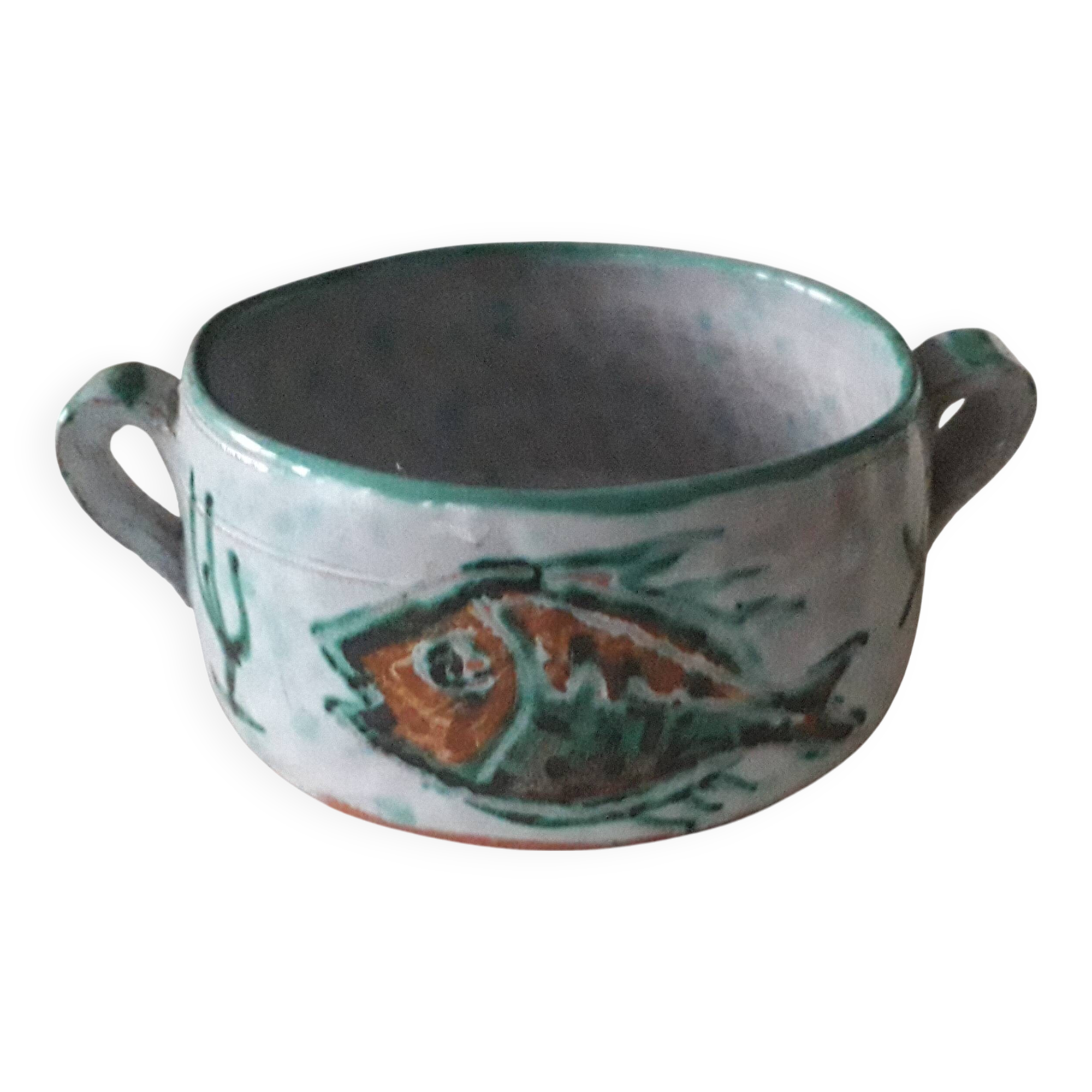 Vallauris ceramic pocket emptier