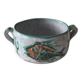 Vallauris ceramic pocket emptier