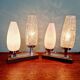 Pair of Mid-century bedside lamps, 1950s-60s
