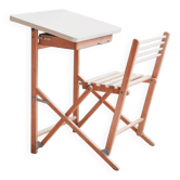 Plideal 60's Foldable School Desk