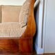 Antique 19th century mahogany sofa bed
