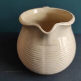 Vintage French beige jug