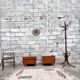 Pair of bedside tables, end of vintage sofa, old 1950