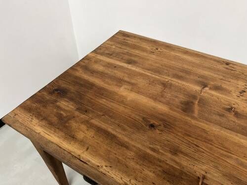 Old farmhouse table (50s) with 3 drawers