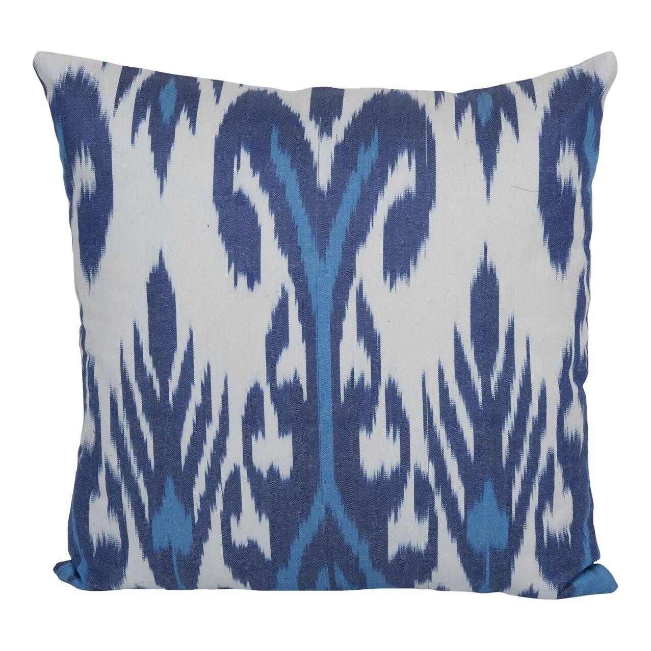 Vintage ikat cushion cover 36x36 cm