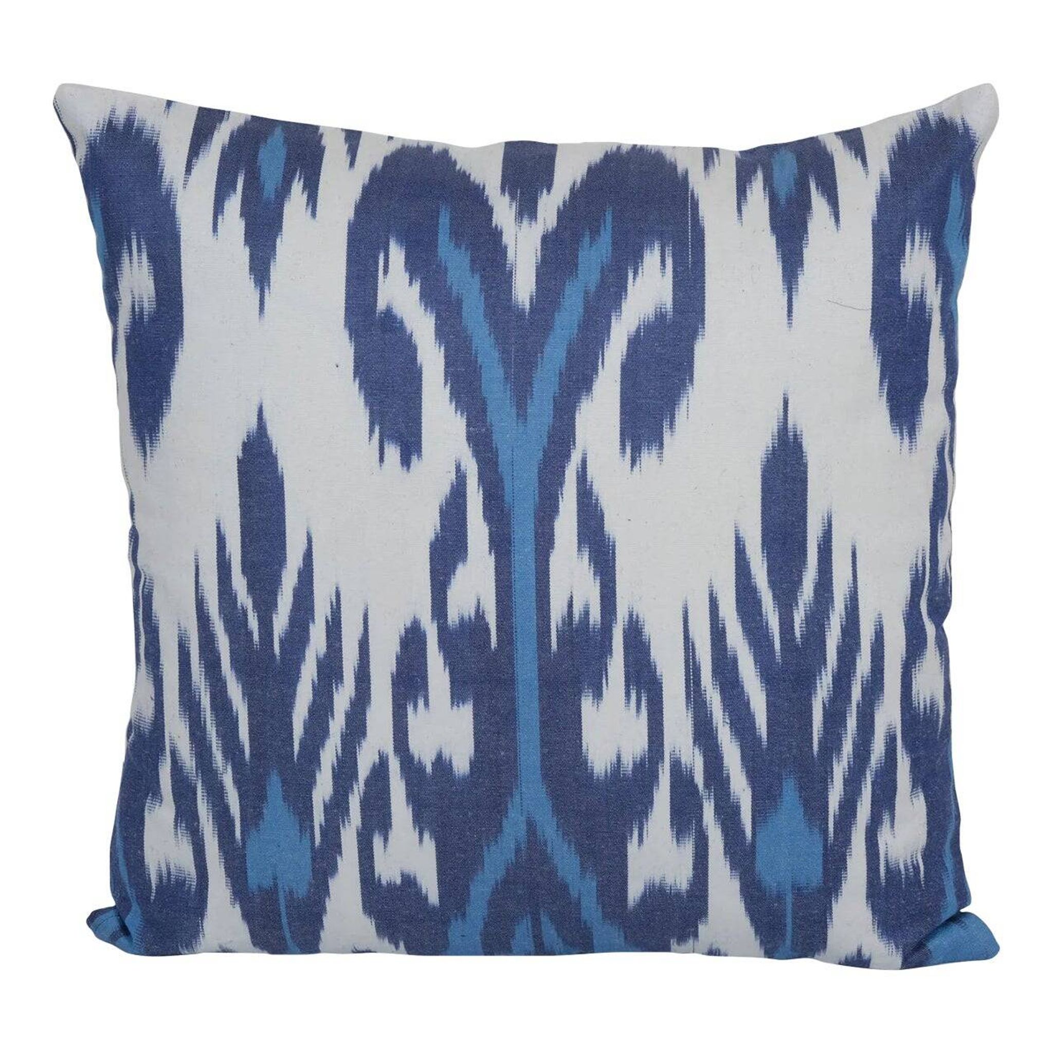 Housse de coussin ikat vintage 36x36 cm