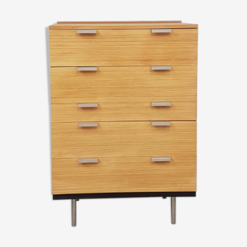 Mid century chest of drawers by Stag, designed by John and Sylvia Reid
