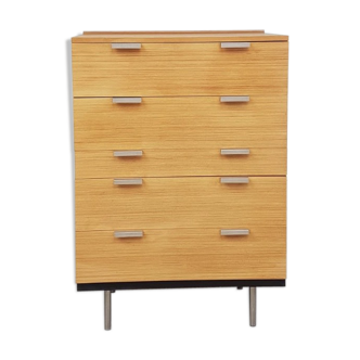 Mid century chest of drawers by Stag, designed by John and Sylvia Reid