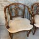 Pair of Venetian armchairs