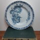 Hollow earthenware plate Terre de Fer, vintage French, 50s