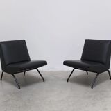 Pair of 'Visiteur' easy chairs by Pierre Guariche for Meurop, 1961