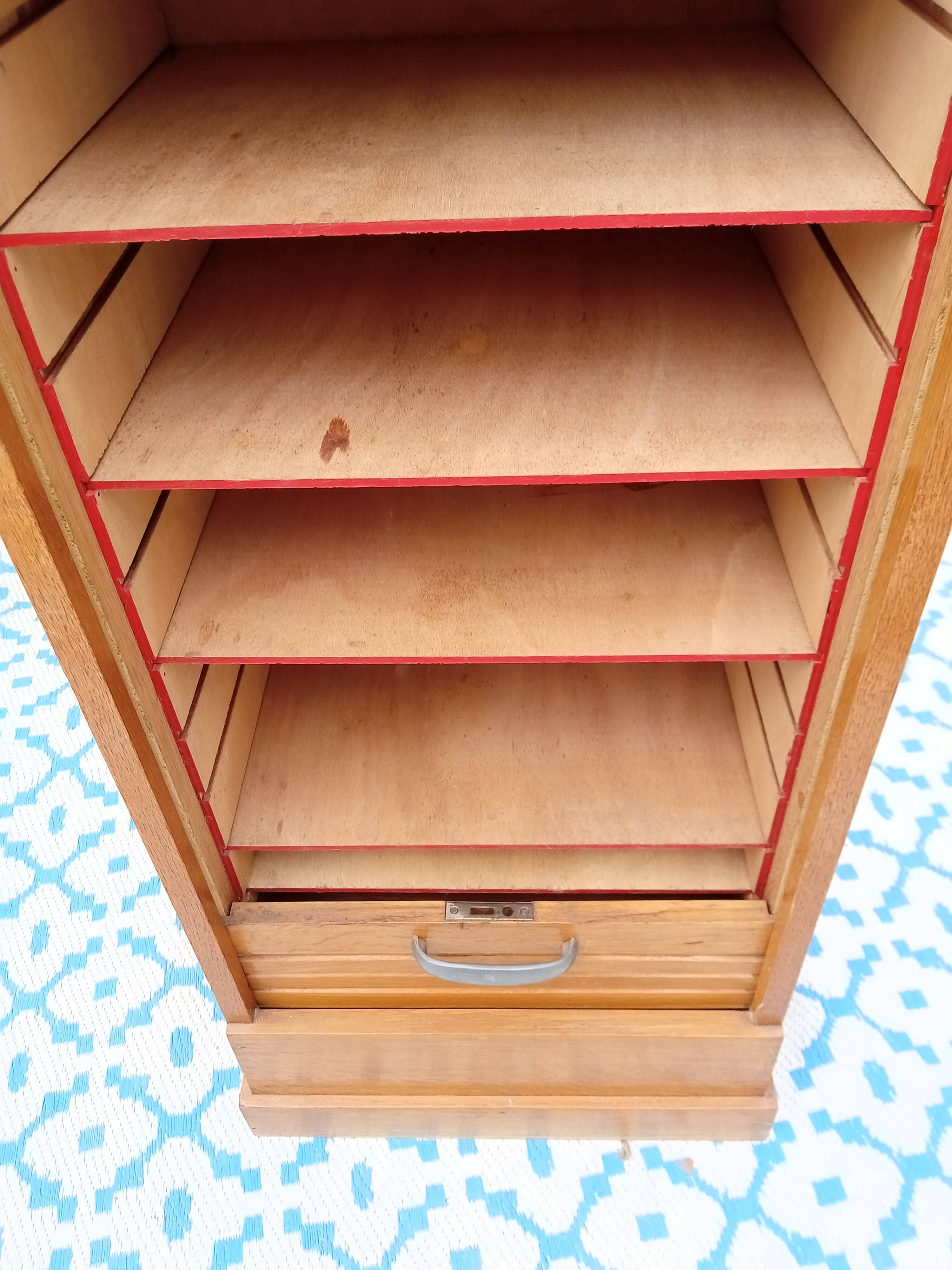 Filing cabinet, curtain furniture