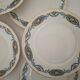 Assiettes à Dessert en Porcelaine de Limoges