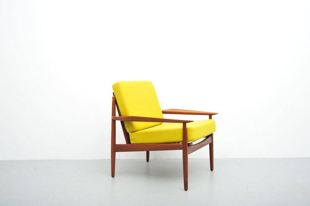 Danish Teak armchair by Glostrup, 1950s