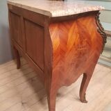 Louis XV style marquetry chest of drawers