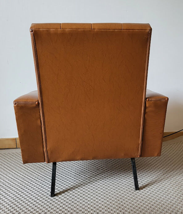 Vintage skai armchair