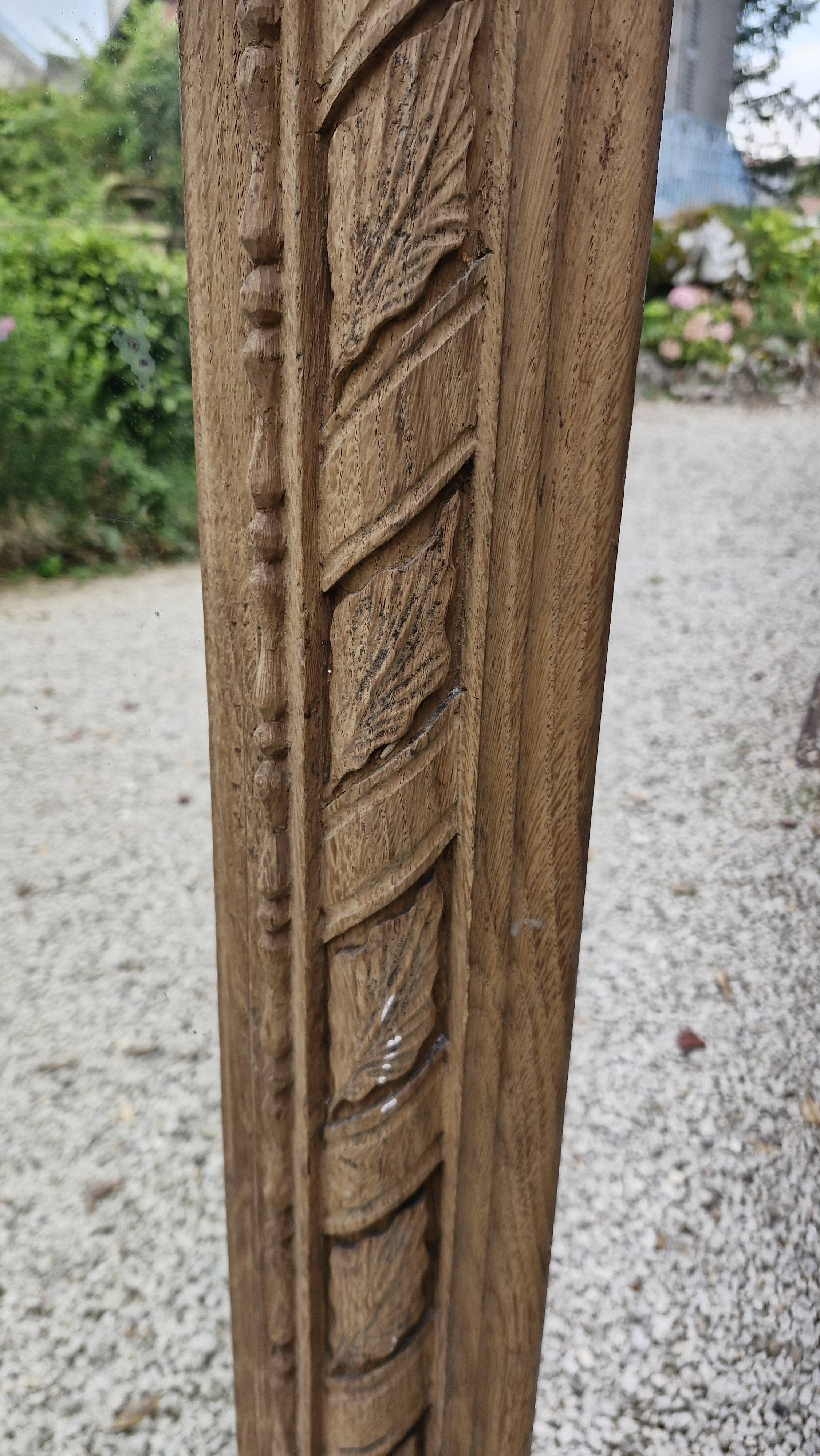 Raw wood mirror 19th Century