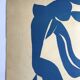 Henri matisse (after) grand palais, 1970. original silkscreen poster la chevelure