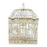 Cage à oiseaux carrée en métal