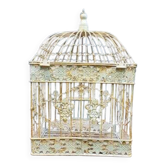 Cage à oiseaux carrée en métal