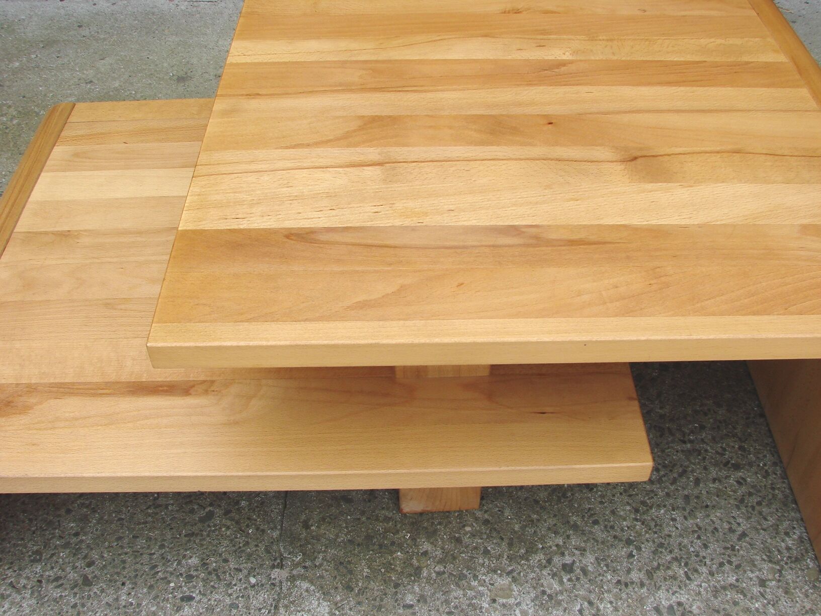 Wooden coffee table, 80s