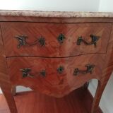 Commode style Louis XV avec 2 tiroirs