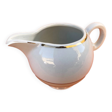 Pitcher / Milk jug KG (Keller Guerin) Earthenware Lunéville France
