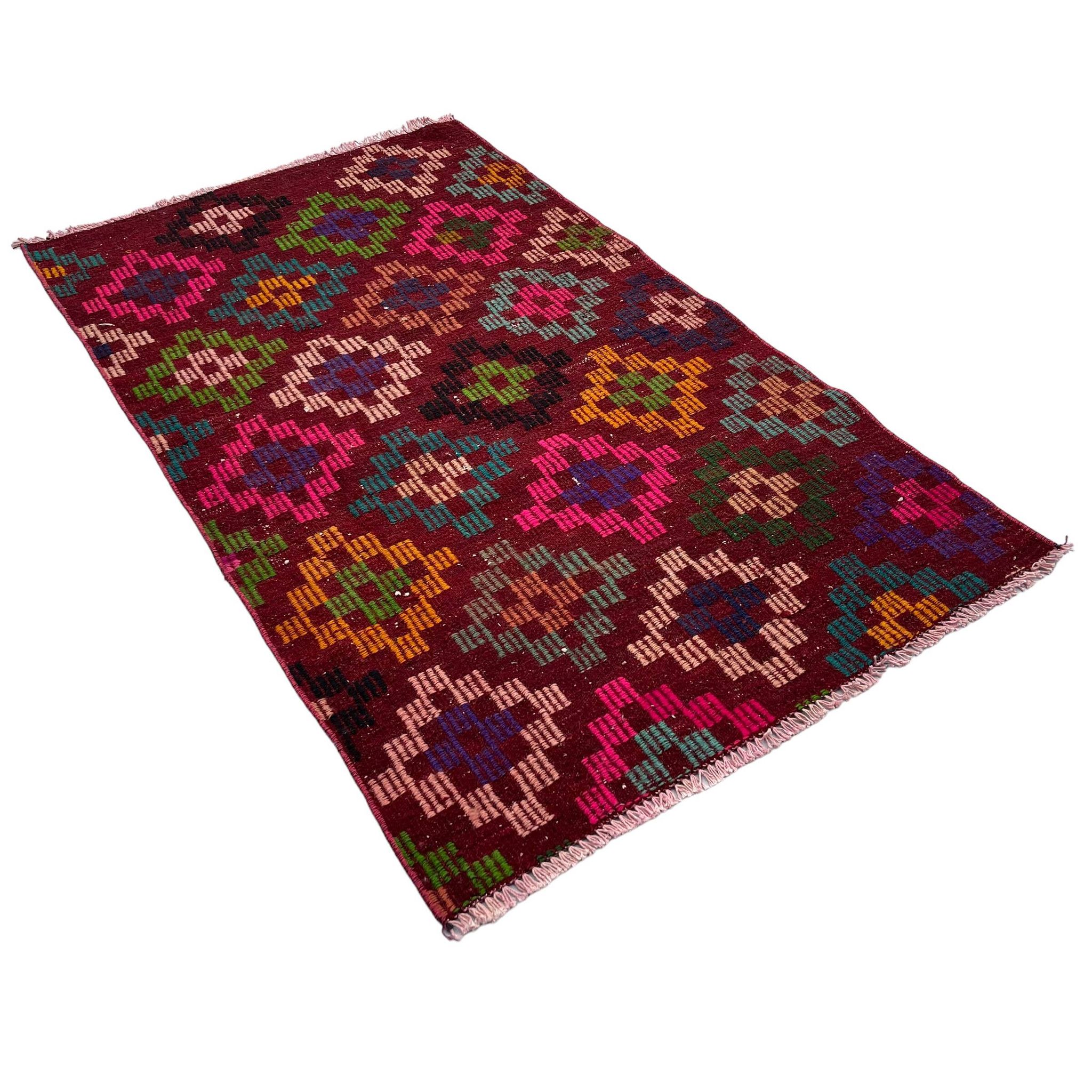 Tapis kilim turc vintage, 141 x 82 cm