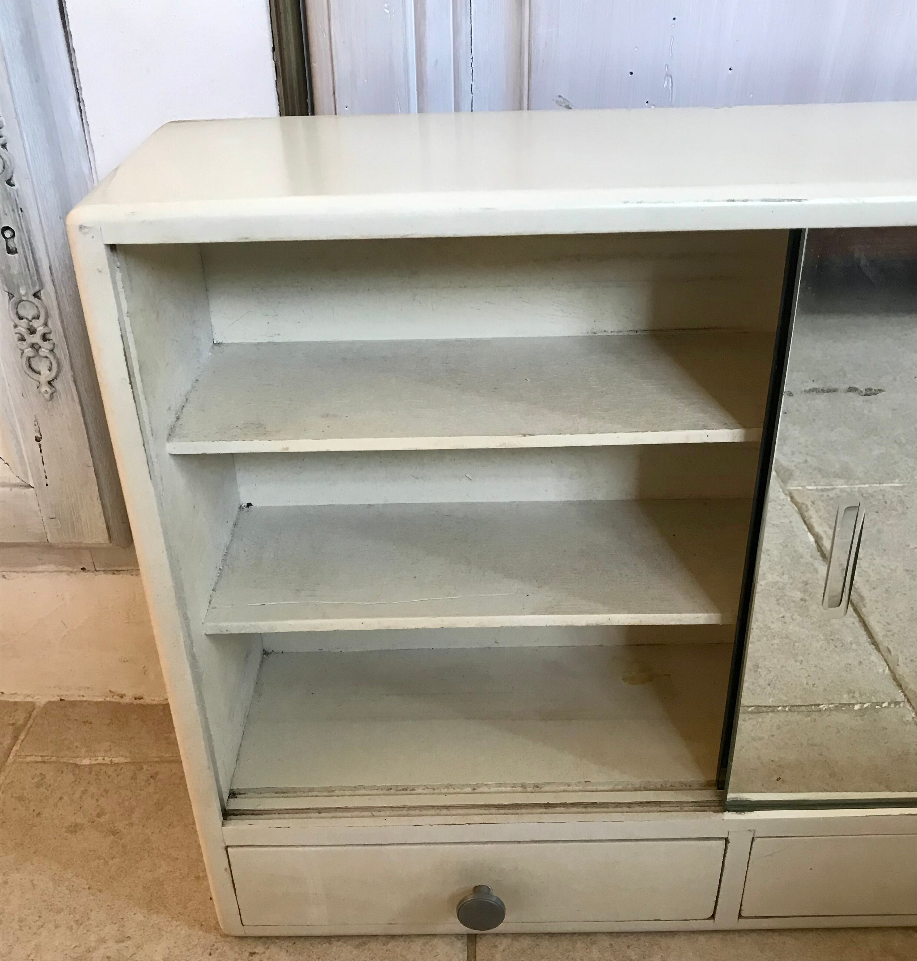 Vintage medicine cabinet mirror