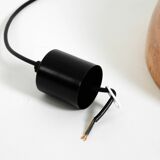 Original Italian Mid Century Modern copper dome pendant light