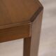 Vintage 1960s Walnut Coffee Table, Italian Design