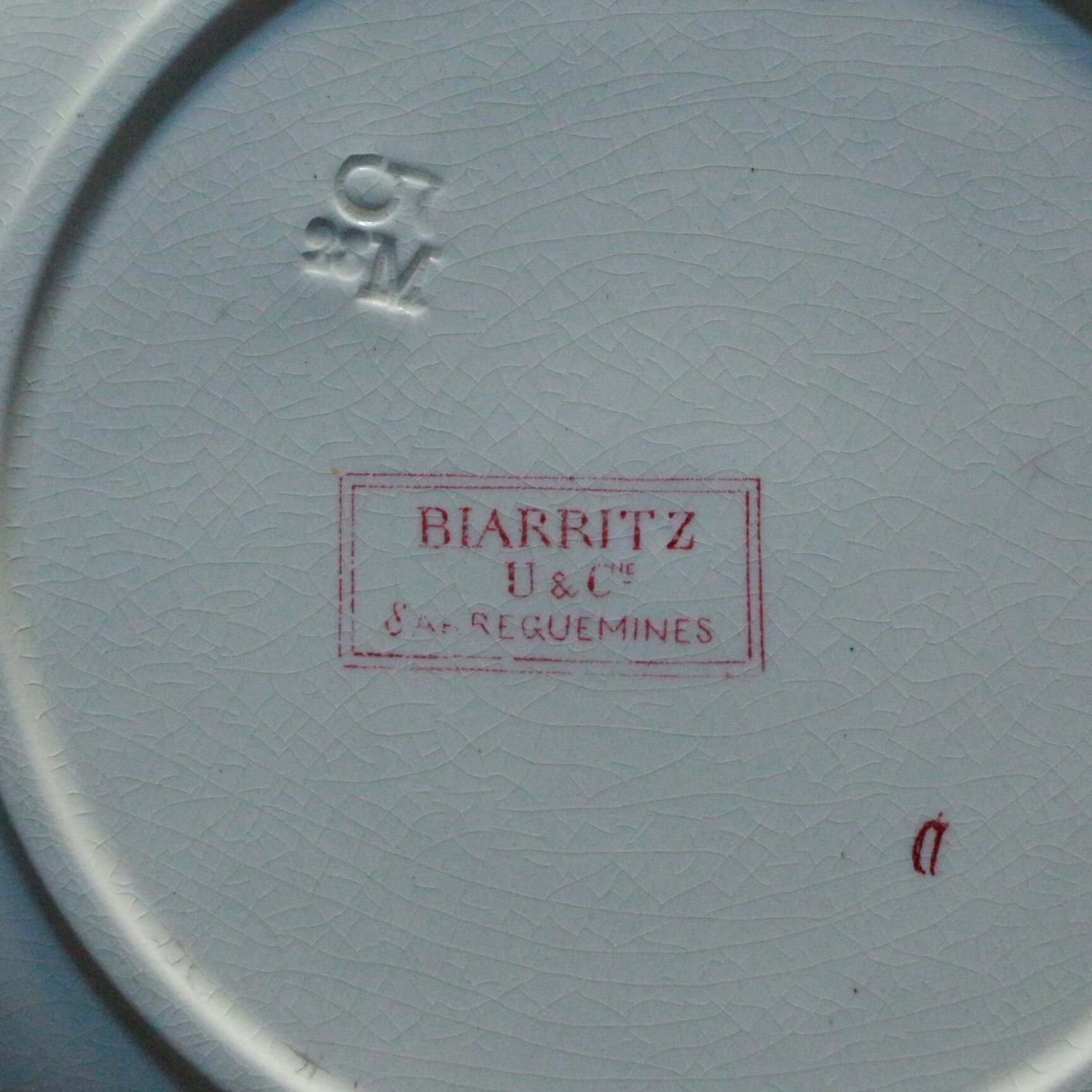 Dessert plates Biarritz de Sarreguemines