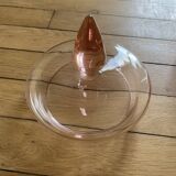 Blown glass pot 251016