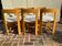 6 vintage chairs Scandinavian design Guilleumas