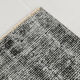 7x9 distressed black vintage rug, 205x292cm
