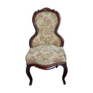 fauteuil chauffeuse d'époque - louis philippe