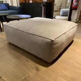 Grey pouf