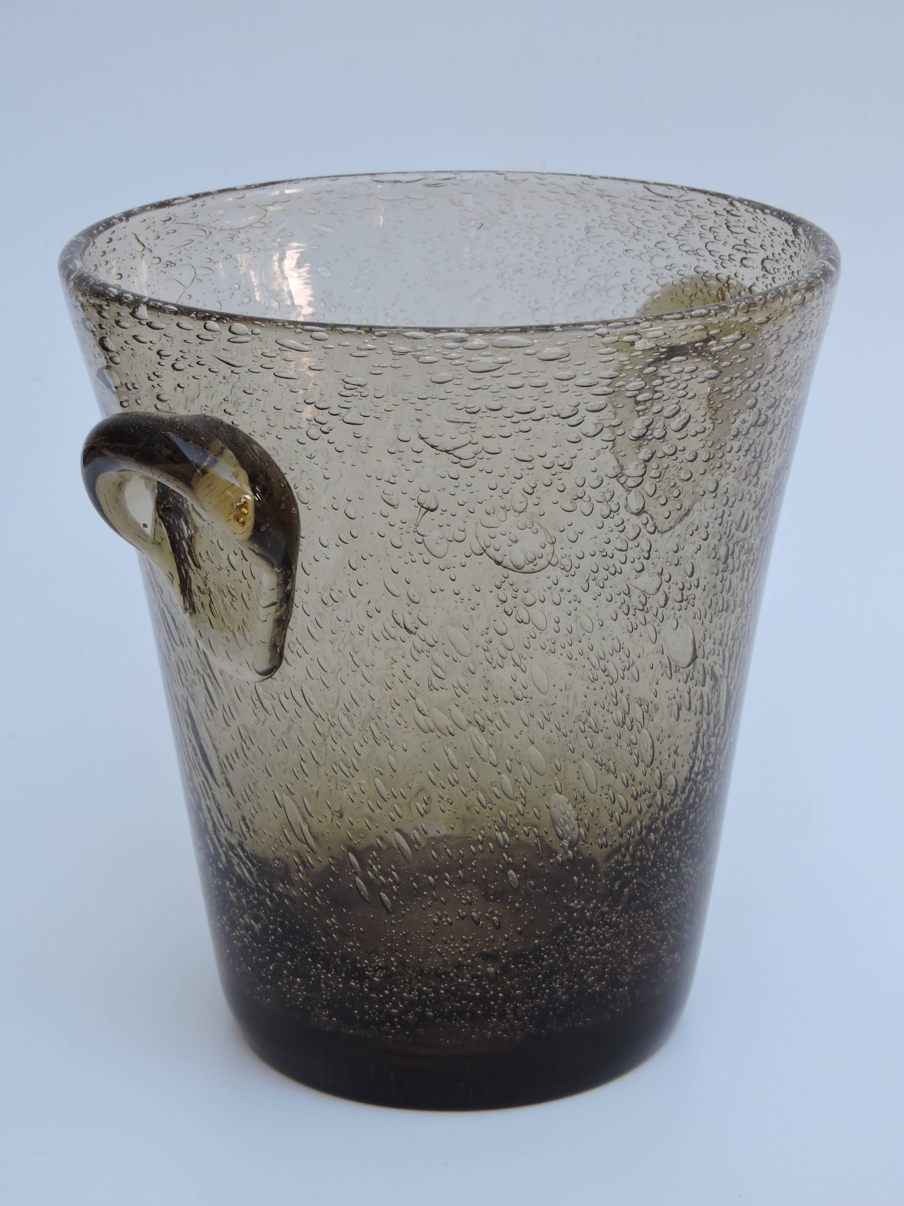 Ice bucket champagne glassware Biot