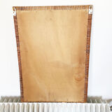 Vintage rattan mirror