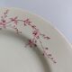 Joinville decorative plate KG Lunéville rose