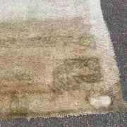 Mid-century scandinavian rug ege berber stratos denmark (183x275) 1970