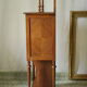 Louis XVI style music cabinet in walnut, 20th century.