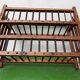 Wooden wall shelf