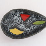 Coupelle ou vide poche céramique signe Luc Vallauris vintage années 50