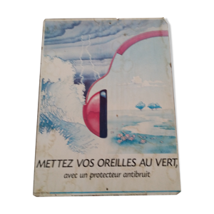 Affiche industriel sécurité authentique