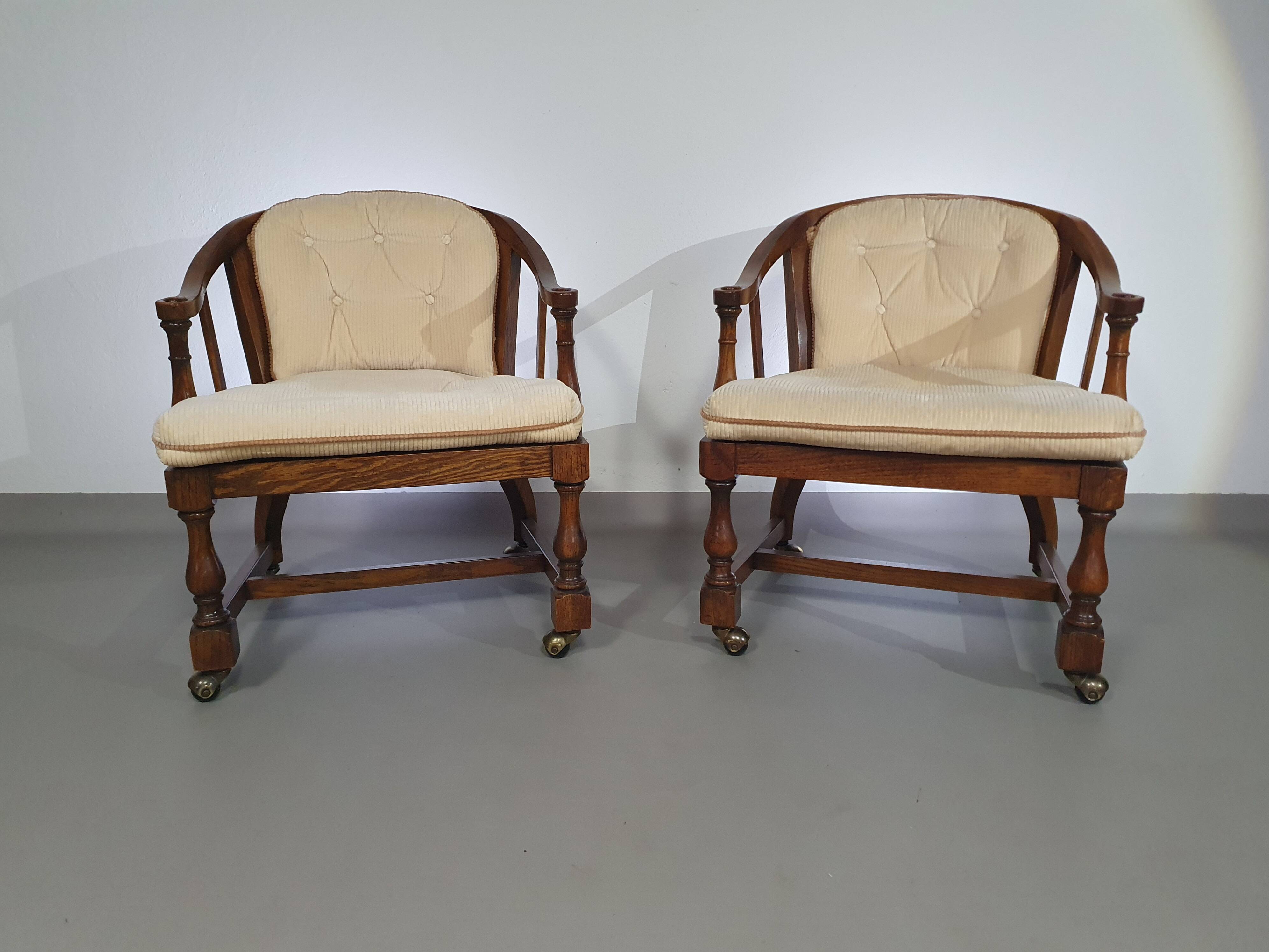 2 x armchairs Drexel Heritage Furnishings Inc. USA By Shirley Bracket.